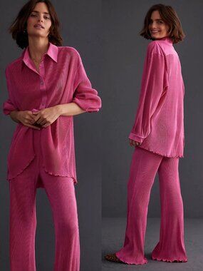 Sleeper Origami Pyjama Set Hot Pink